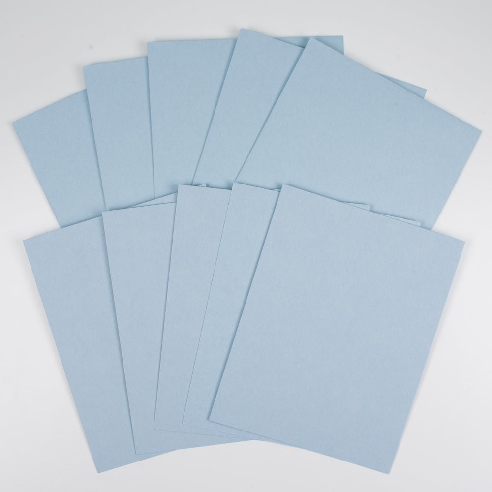 Honey Bee A2 Card Panels and Envelopes Set Of 5 - Blue Horizon - Honey Bee Stamps