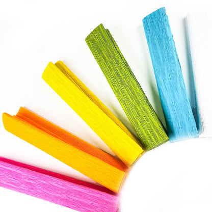 Honey Bee Heavy Crepe Paper 6 Roll pk - Celebration - Retiring - Honey Bee Stamps