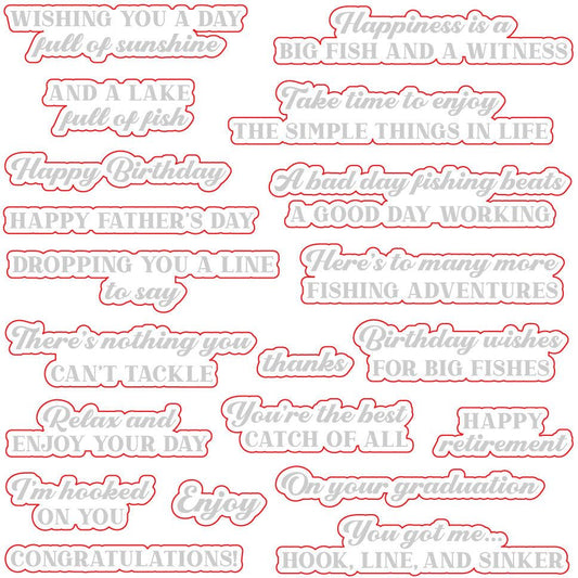 Hooked On You - Honey Cuts - Coordinating Dies - Honey Bee Stamps