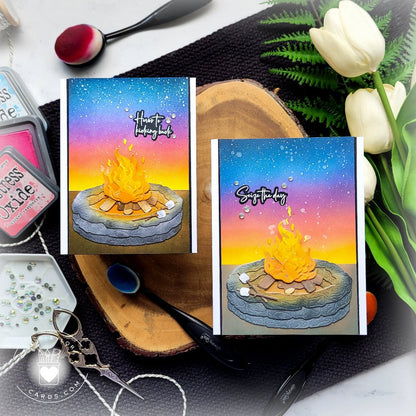 Howdy Y'all - 4x6 Photopolymer Stamp Set - Honey Bee Stamps