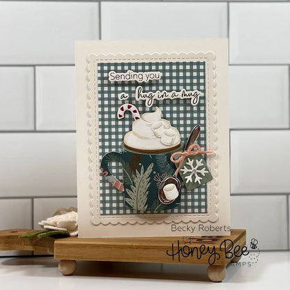 Hug In A Mug - 4x4 Photopolymer Stamp Set - Honey Bee Stamps