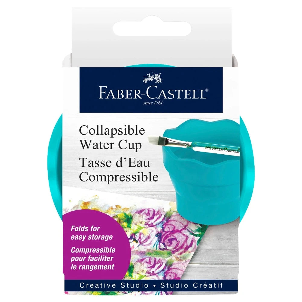 Faber-Castell Collapsible Water Cup - Teal