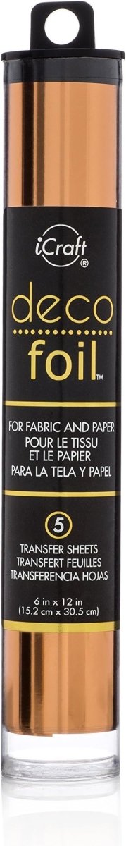 iCraft Deco Foil Transfer Sheets - Copper - Honey Bee Stamps