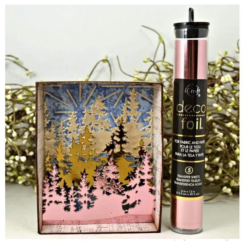 iCraft Deco Foil Transfer Sheets - Pink Quartz - Honey Bee Stamps