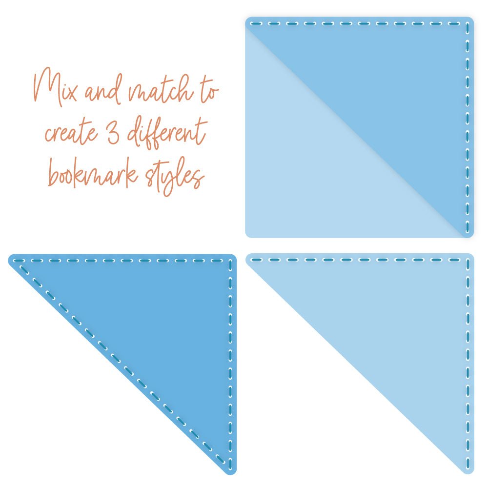 In Stitches: Bookmarked - Honey Cuts - Stand - Alone Dies - Honey Bee Stamps