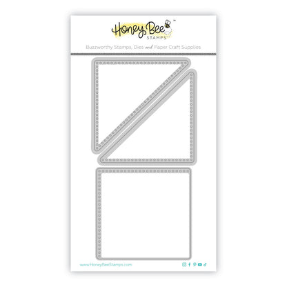 In Stitches: Bookmarked - Honey Cuts - Stand - Alone Dies - Honey Bee Stamps