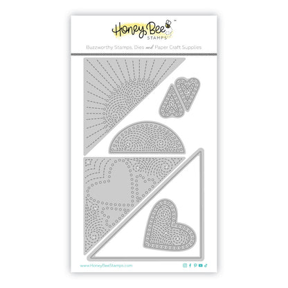 In Stitches: Bookmarked Love & Light - Honey Cuts - Stand - Alone Dies - Honey Bee Stamps