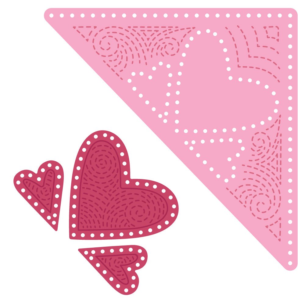 In Stitches: Bookmarked Love & Light - Honey Cuts - Stand - Alone Dies - Honey Bee Stamps