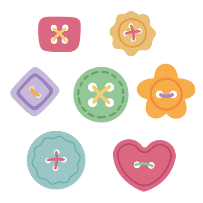 In Stitches: Buttons - Honey Cuts - Stand - Alone Dies - Honey Bee Stamps