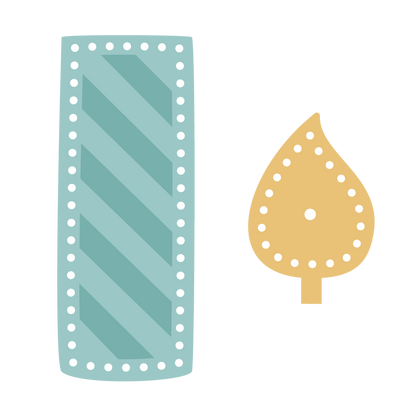 In Stitches: Candle - Honey Cuts - Stand - Alone Dies - Honey Bee Stamps