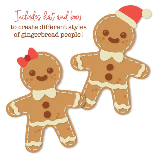 In Stitches: Gingerbread - Honey Cuts - Stand - Alone Dies - Honey Bee Stamps