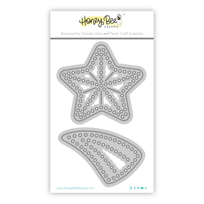 In Stitches: Shooting Star - Honey Cuts - Stand - Alone Dies - Honey Bee Stamps