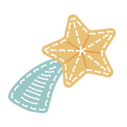 In Stitches: Shooting Star - Honey Cuts - Stand - Alone Dies - Honey Bee Stamps