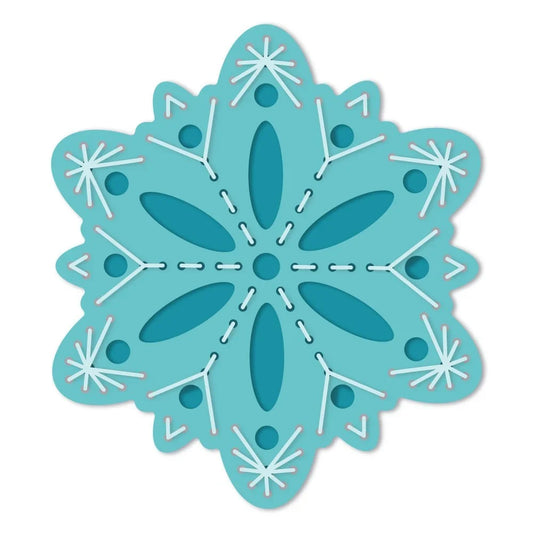 In Stitches: Snowflake - Honey Cuts - Stand - Alone Dies - Honey Bee Stamps