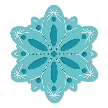 In Stitches: Snowflake - Honey Cuts - Stand - Alone Dies - Honey Bee Stamps