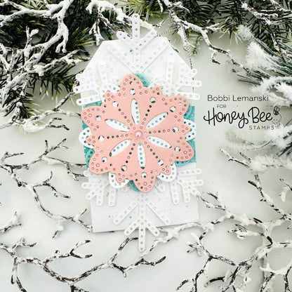 In Stitches: Snowflake - Honey Cuts - Stand - Alone Dies - Honey Bee Stamps