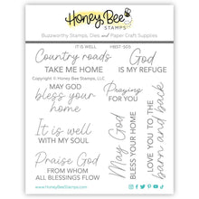 It Is Well - 4x4 Stamp Set - Honey Bee Stamps