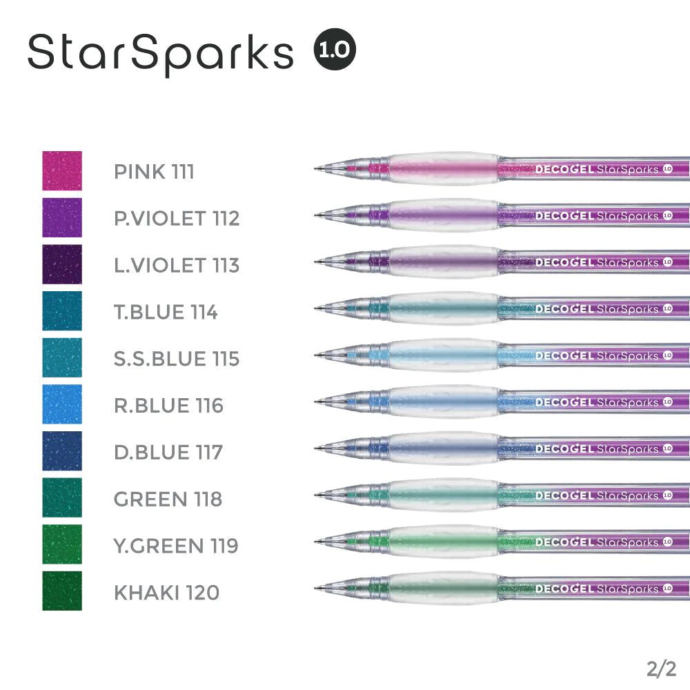 Karin Deco Gel 1.0 Star Sparks - Pink 111 - Honey Bee Stamps