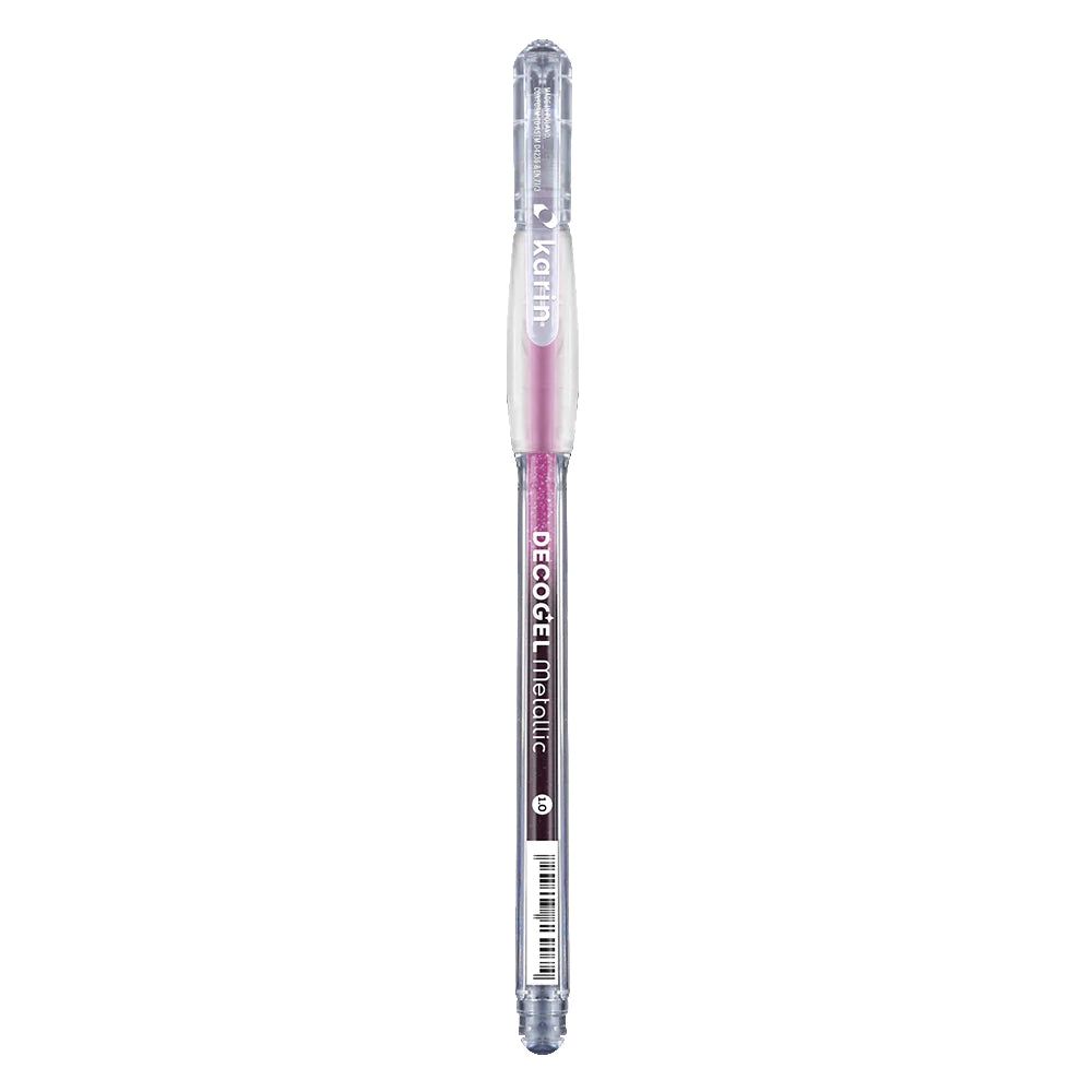 Karin Deco Gel 1.0 Metallic - Pink 311 Sparkle Gel Pen - Honey Bee Stamps