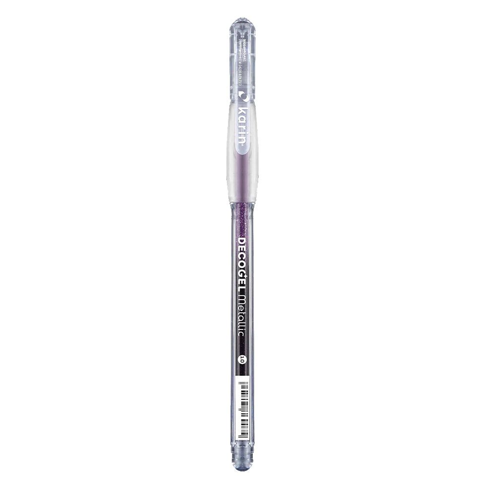 Karin Deco Gel 1.0 Metallic - Violet 314 Sparkle Gel Pen - Honey Bee Stamps