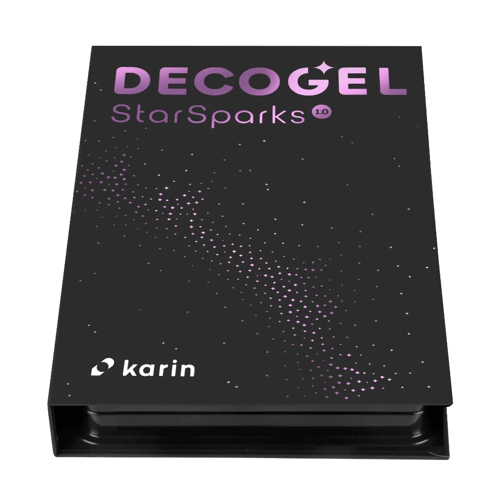 Karin Deco Gel 1.0 Star Sparks 20 Color Set Sparkle Gel Pens - Honey Bee Stamps