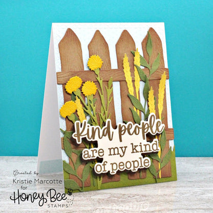 Kind People - 3x4 Photopolymer Stamp Set - Honey Bee Stamps