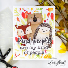 Kind People - 3x4 Stamp Set - Honey Bee Stamps