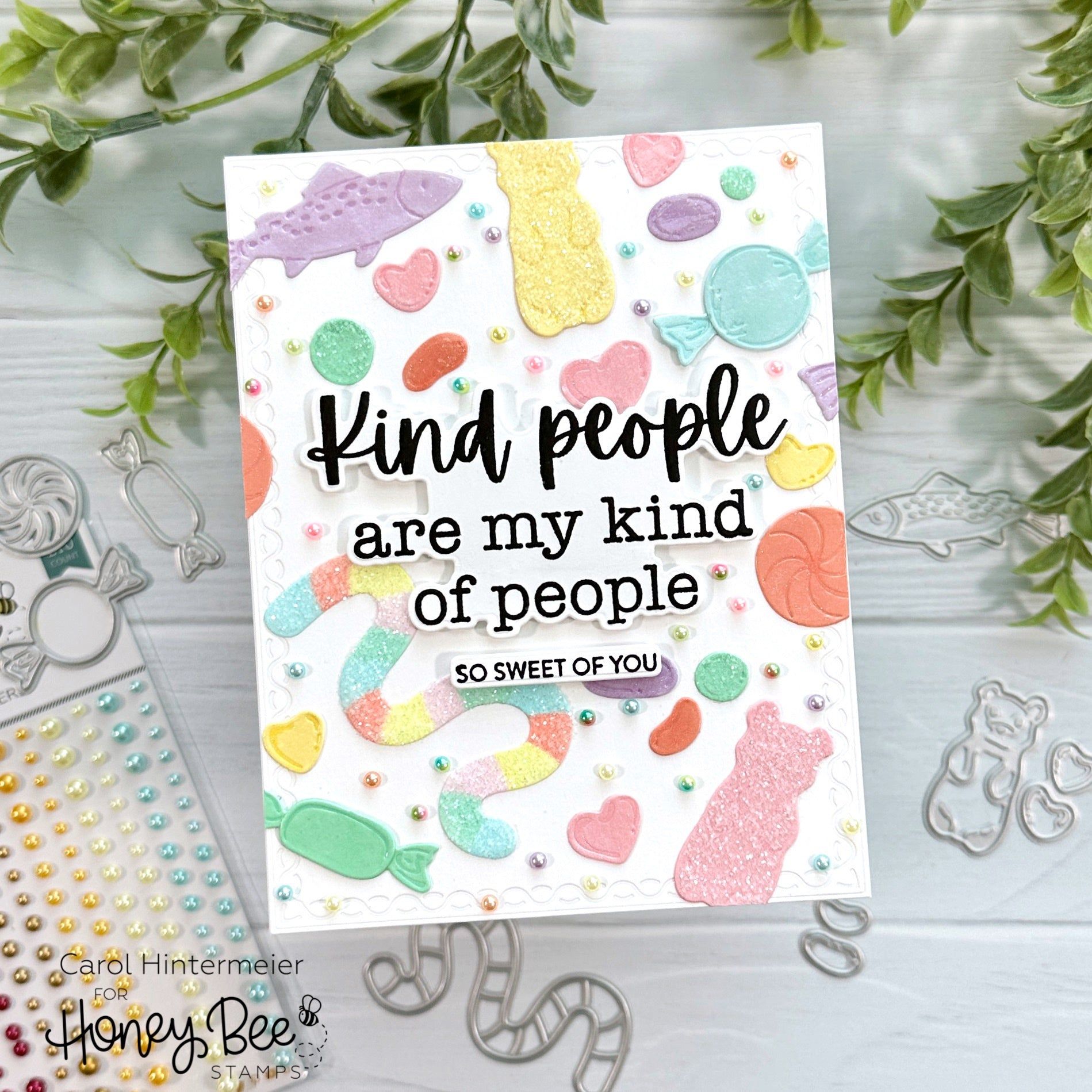 Kind People - 3x4 Stamp Set - Honey Bee Stamps