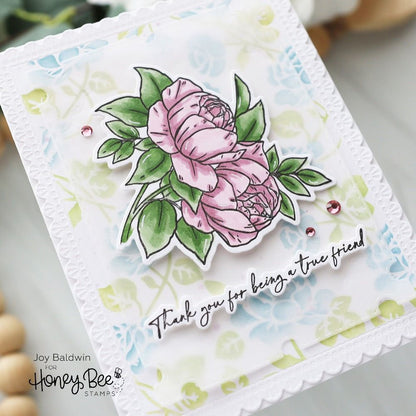 Lace Heart Layering Frames - Honey Cuts - Stand - Alone Dies - Honey Bee Stamps