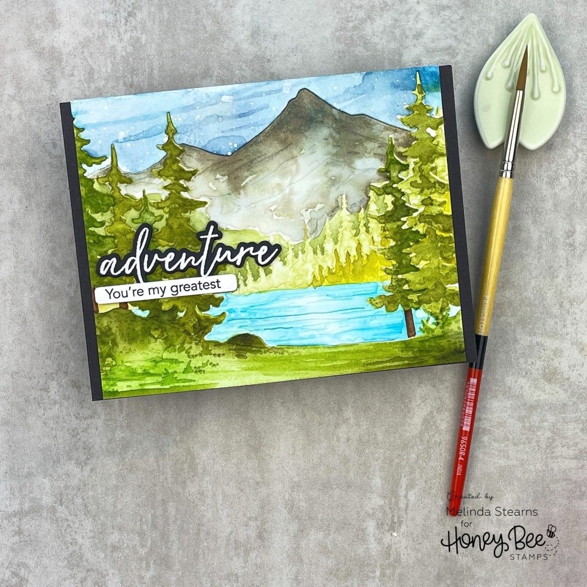 Lakeside Scene Builder - Honey Cuts - Stand - Alone Dies - Honey Bee Stamps