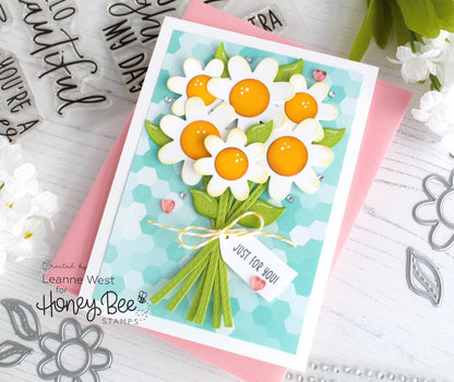 Large Stitched Flowers - Honey Cuts - Stand - Alone Dies - Honey Bee Stamps