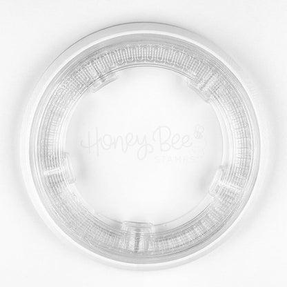 Lazy Susan Spinner For Layer Cake and Ringtoss Brush Holder and more - White - Honey Bee Stamps