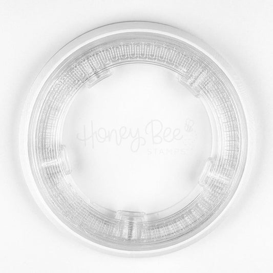 Lazy Susan Spinner For Layer Cake and Ringtoss Brush Holder and more - White - Honey Bee Stamps