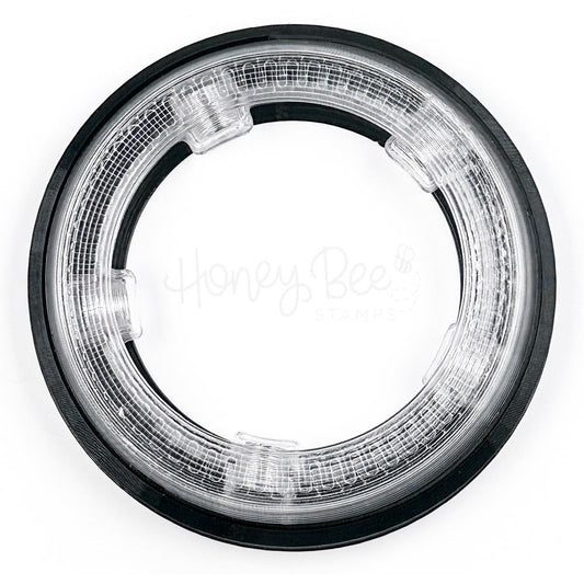 Lazy Susan Spinner For Layer Cake and Ringtoss Brush Holders and more - Black - Honey Bee Stamps