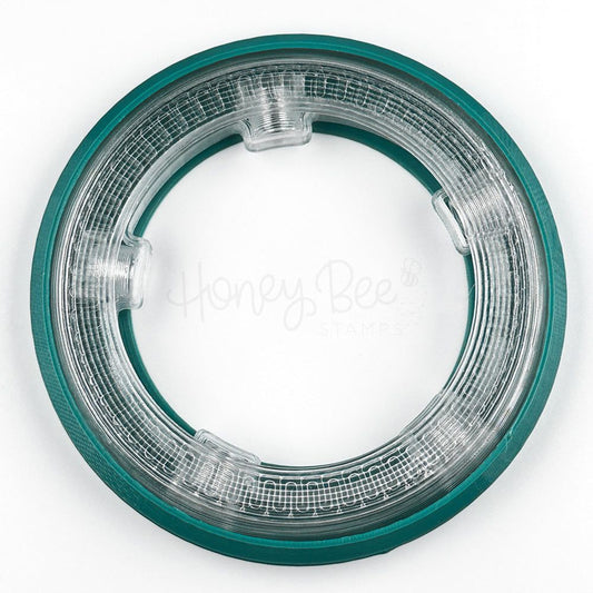 Lazy Susan Spinner For Layer Cake and Ringtoss Brush Holders and more - Teal - Honey Bee Stamps