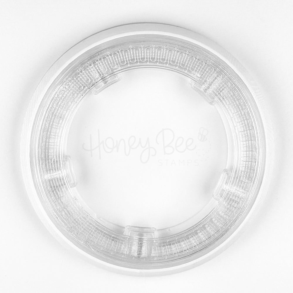 Lazy Susan Spinner For Layer Cake and Ringtoss - White - Honey Bee Stamps