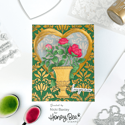 Lean on Each Other - 6x6 Photopolymer Stamp Set - Honey Bee Stamps