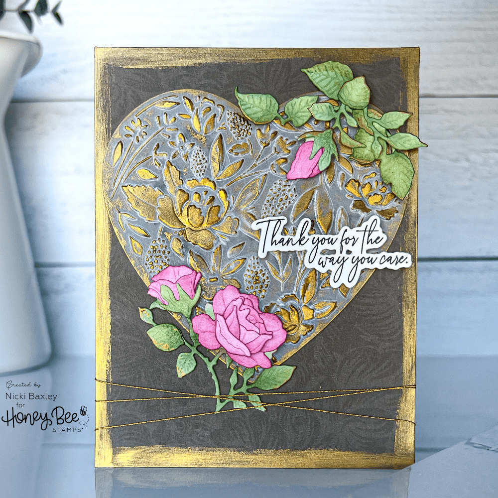 Lean on Each Other - Honey Cuts - Coordinating Dies - Honey Bee Stamps