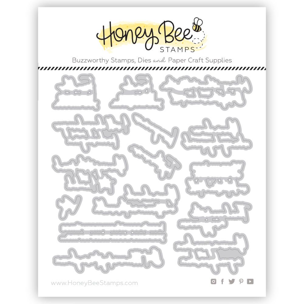 Lean on Each Other - Honey Cuts - Honey Bee Stamps