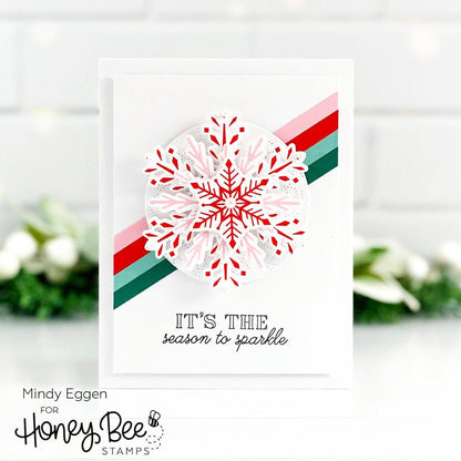 Let It Snow - 6x8 Photopolymer Stamp Set - Honey Bee Stamps