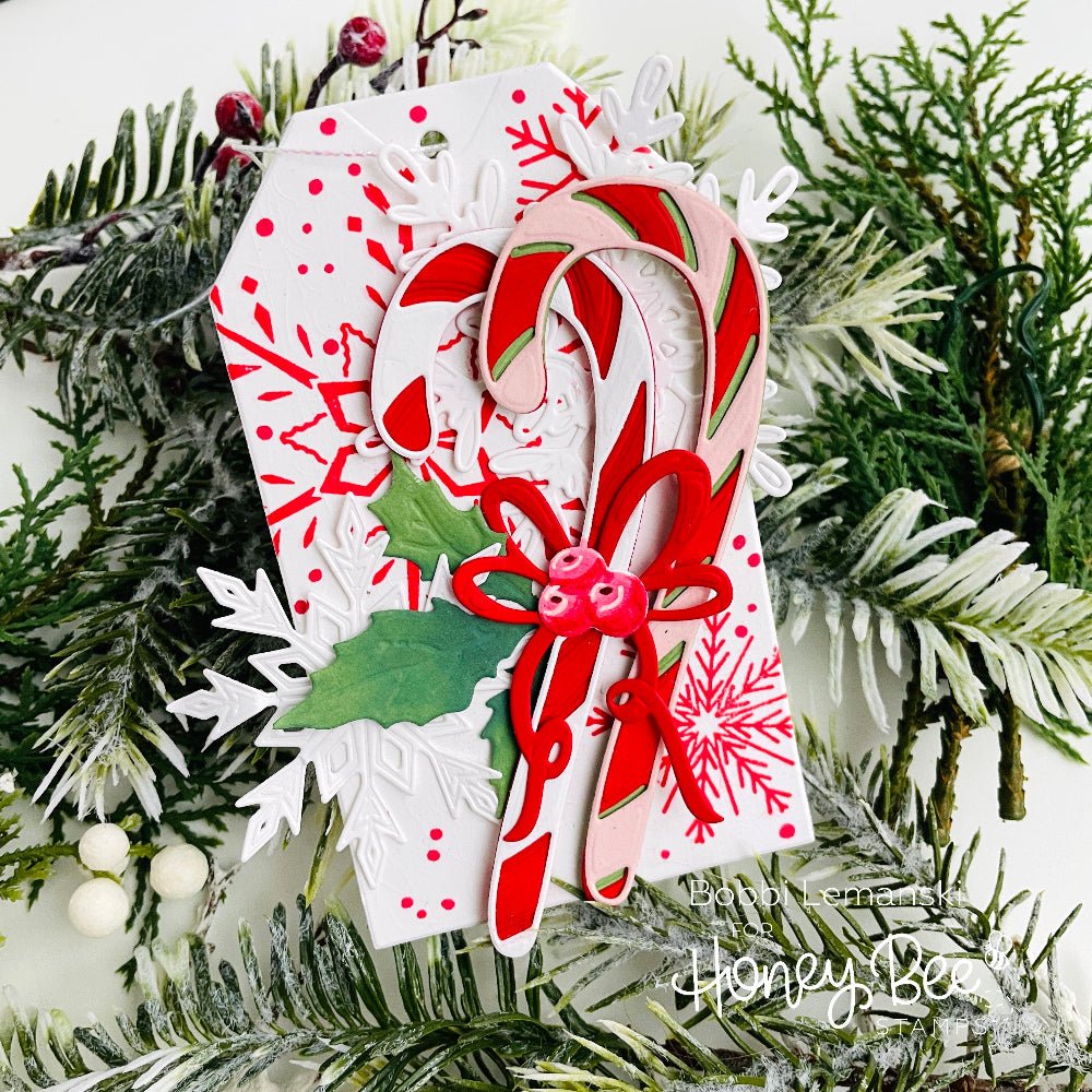 Let It Snow - 6x8 Photopolymer Stamp Set - Honey Bee Stamps