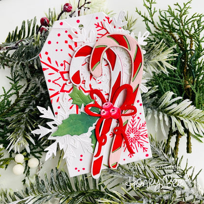 Let It Snow - 6x8 Photopolymer Stamp Set - Honey Bee Stamps