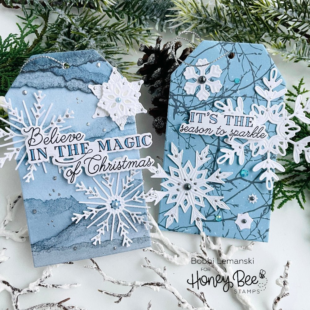 Let It Snow - 6x8 Photopolymer Stamp Set - Honey Bee Stamps