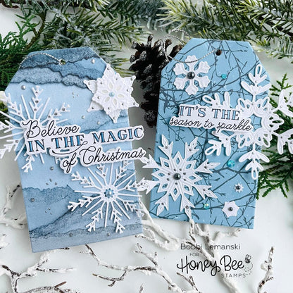 Let It Snow - 6x8 Photopolymer Stamp Set - Honey Bee Stamps