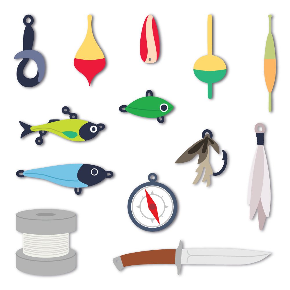 Let’s Go Fishing - February 2026 Bundle - Honey Bee Stamps