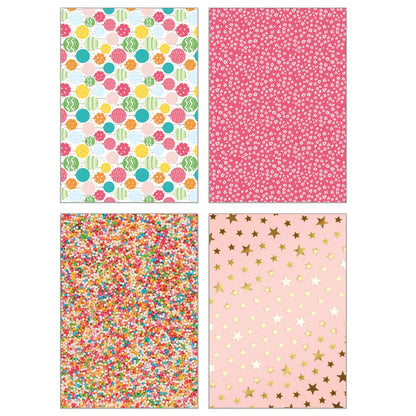 Let's Party Paper Pad 6x8.5 - 24 Double - Sided Sheets - Honey Bee Stamps