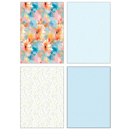 Let's Party Paper Pad 6x8.5 - 24 Double - Sided Sheets - Honey Bee Stamps