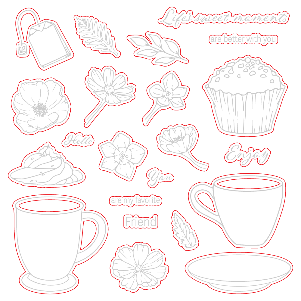 Life's Sweet Moments - Honey Cuts - Coordinating Dies - Honey Bee Stamps