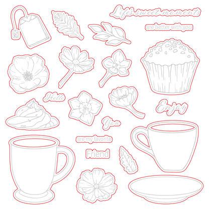 Life's Sweet Moments - Honey Cuts - Coordinating Dies - Honey Bee Stamps