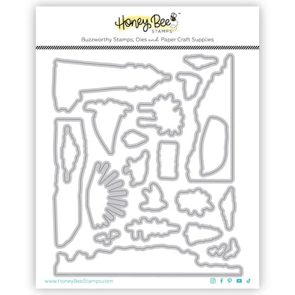 Light The Way - Honey Cuts - Coordinating Dies - Honey Bee Stamps